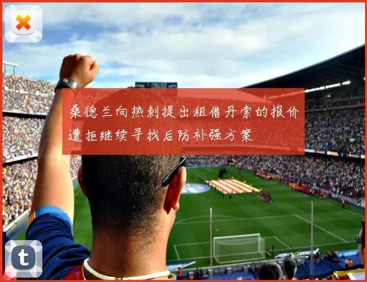 桑德兰向热刺提出租借丹索的报价遭拒继续寻找后防补强方案